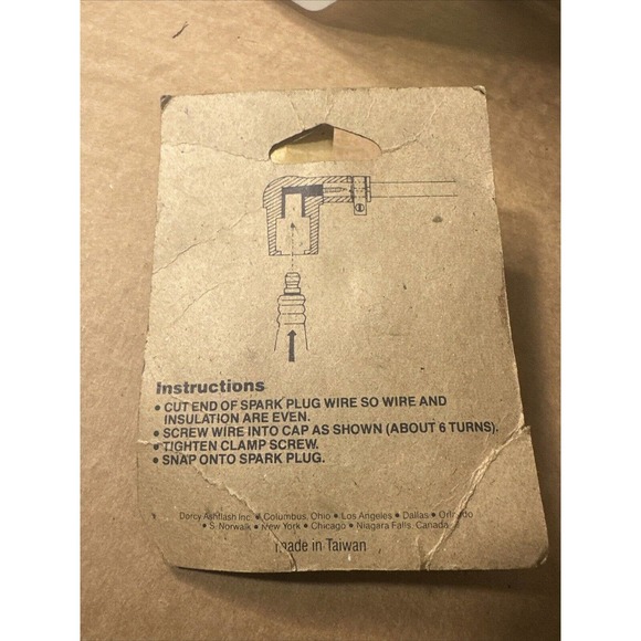 Dorcy Motorcycle Spark Plug MC41 Heat Resistant - Picture 5 of 5